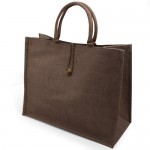 Sac toile de jute marron