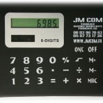 Calculatrice solaire calepin publicitaire