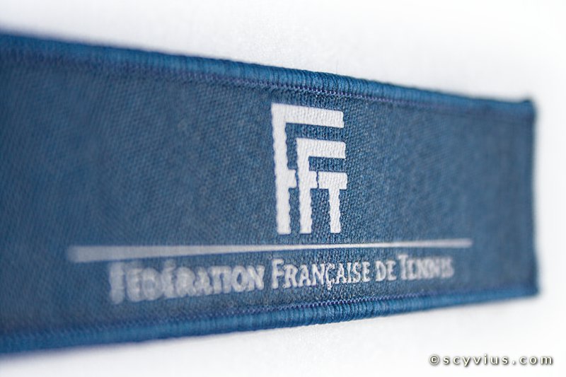 Porte clé publicitaire Fédération Française de Tennis (FFT)