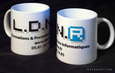 Mug tasse publicitaire personnalisée marquage logo entreprise