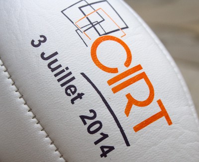 Mini ballons de rugby avec marquage logo d'entreprise