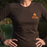 Marquage logo sur T-shirt