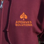 Marquage sur textile par broderie