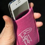 Pochette pour iphone avec logo