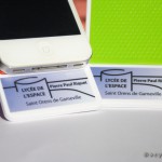 Porte smartphone publicitaire