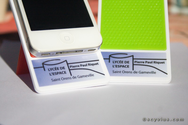 Porte smartphone publicitaire