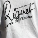 T-shirt personnalise blanc