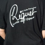 T-shirt publicitaire noir