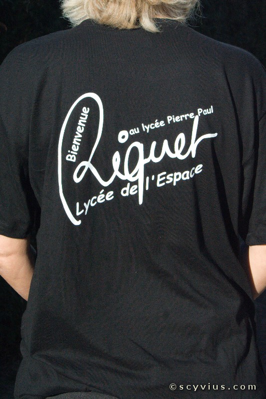 T-shirt publicitaire noir
